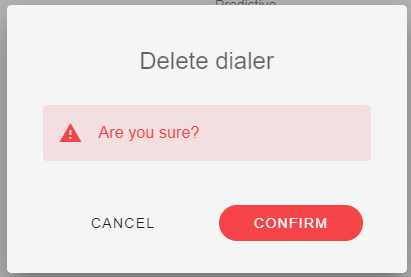 Delete confirm dialog